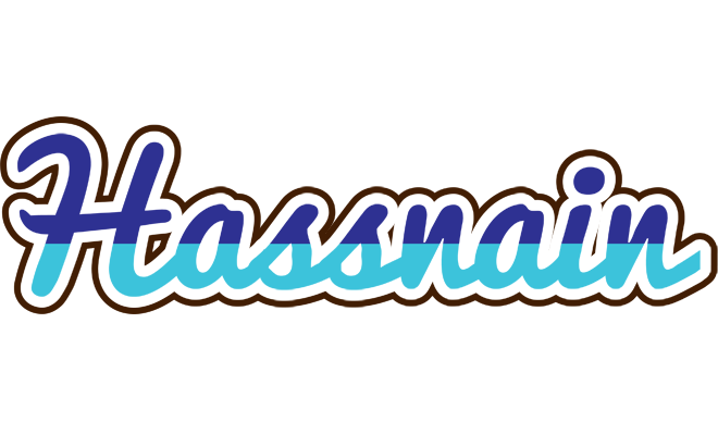 Hassnain raining logo