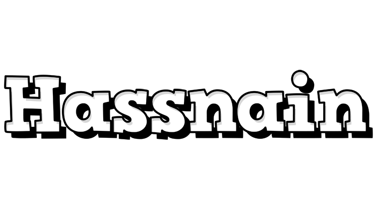 Hassnain snowing logo