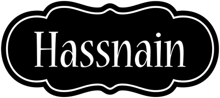 Hassnain welcome logo