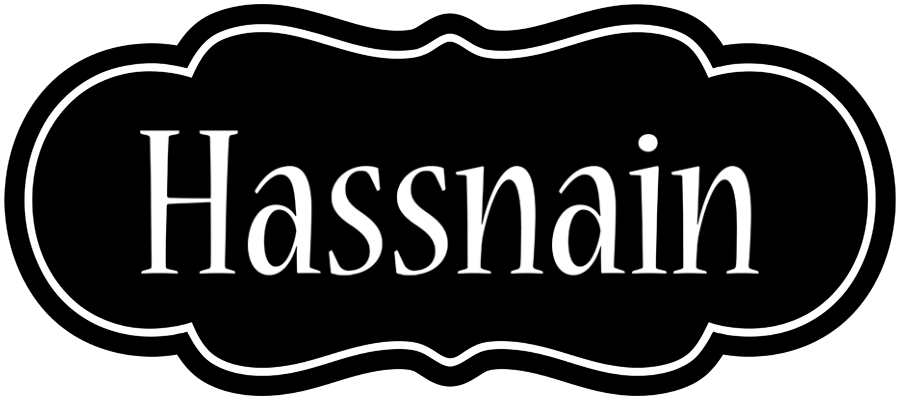 Hassnain welcome logo
