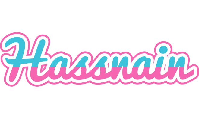 Hassnain woman logo