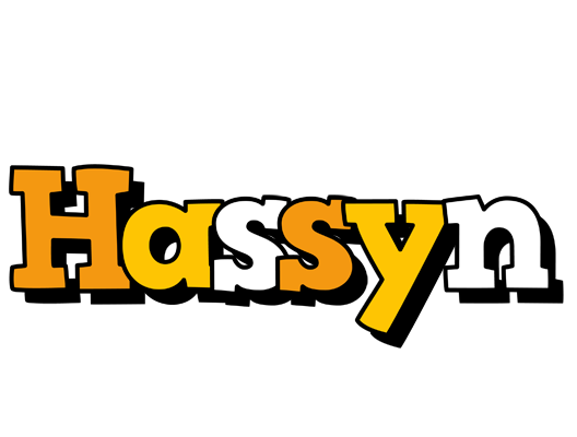 Hassyn cartoon logo