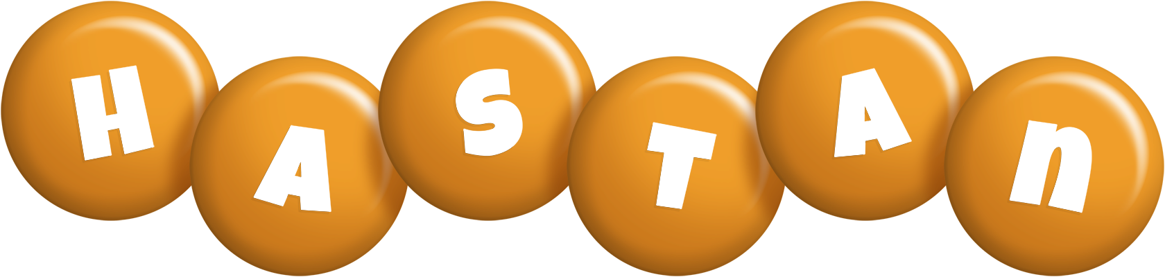 Hastan candy-orange logo
