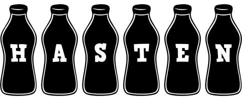 Hasten bottle logo