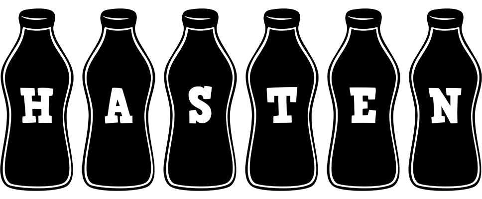 Hasten bottle logo