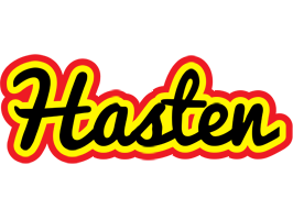 Hasten flaming logo