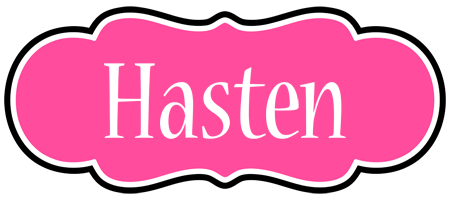 Hasten invitation logo