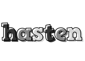 Hasten night logo