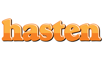 Hasten orange logo