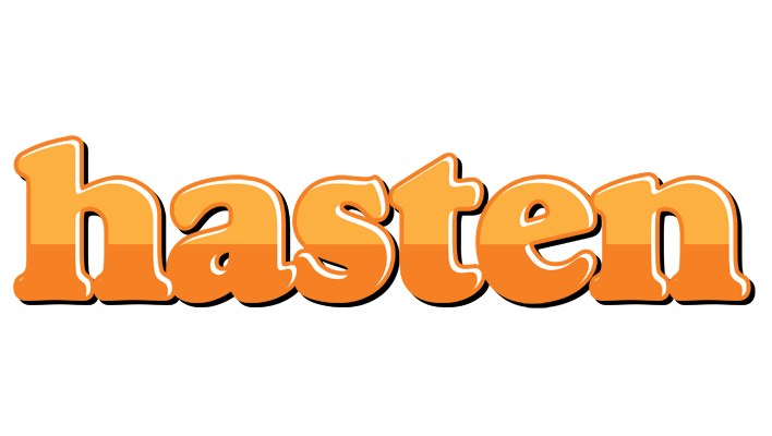 Hasten orange logo