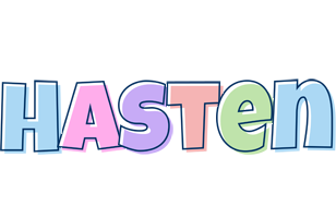 Hasten pastel logo