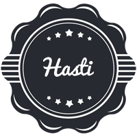 Hasti badge logo