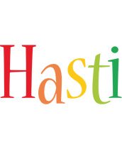 Hasti birthday logo