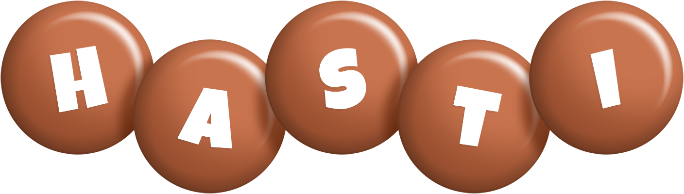 Hasti candy-brown logo