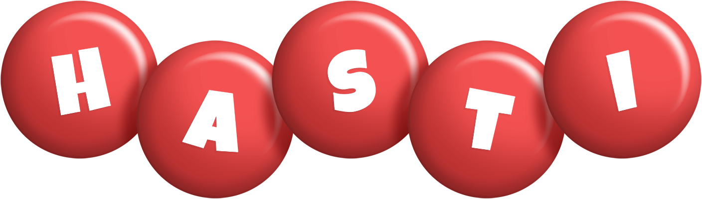 Hasti candy-red logo