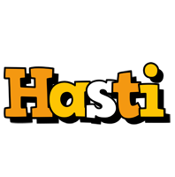 Hasti cartoon logo