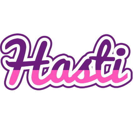 Hasti cheerful logo