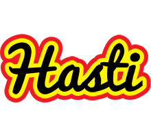 Hasti flaming logo