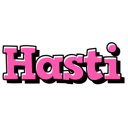 Hasti girlish logo