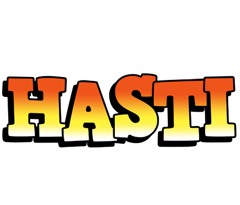 Hasti sunset logo