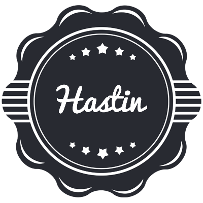 Hastin badge logo