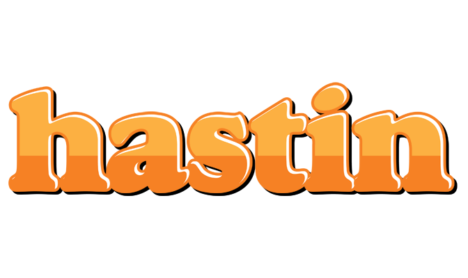 Hastin orange logo