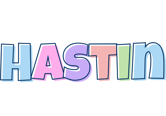 Hastin pastel logo