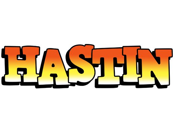 Hastin sunset logo