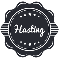 Hasting badge logo