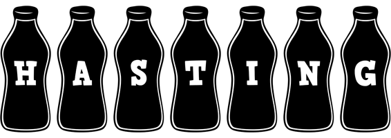 Hasting bottle logo