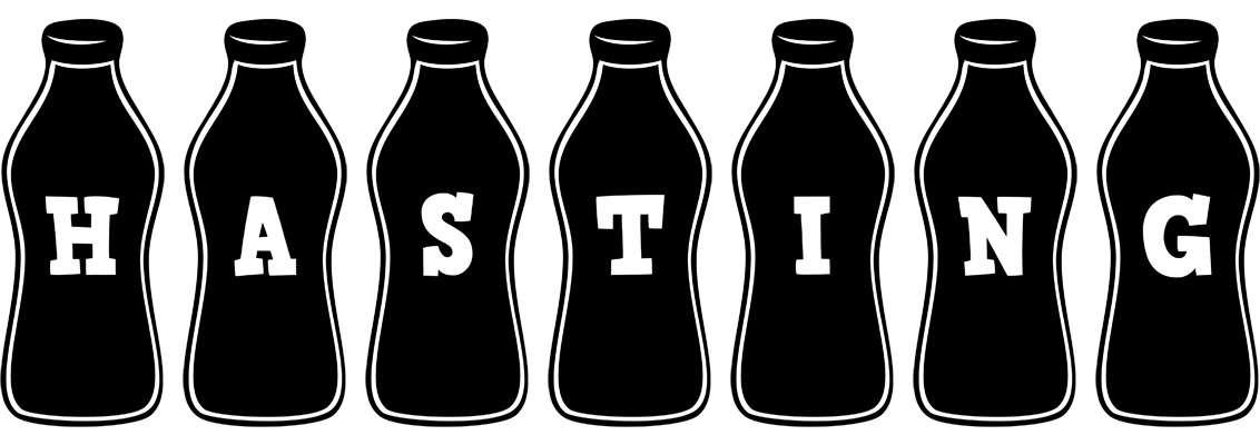 Hasting bottle logo