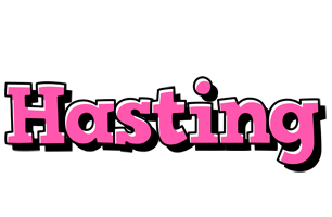 Hasting girlish logo