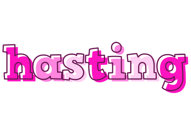 Hasting hello logo