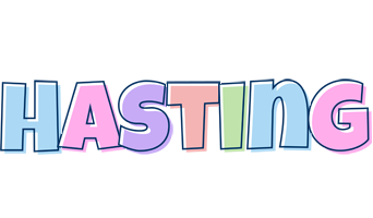 Hasting pastel logo