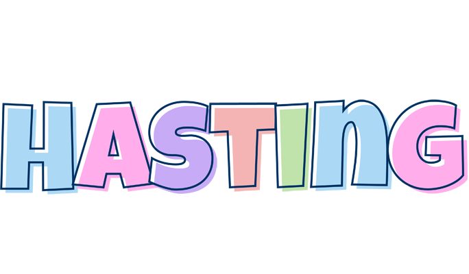 Hasting pastel logo