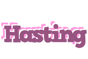 Hasting relaxing logo