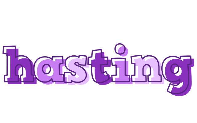Hasting sensual logo