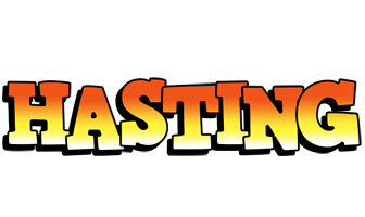 Hasting sunset logo