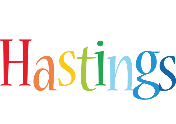Hastings birthday logo