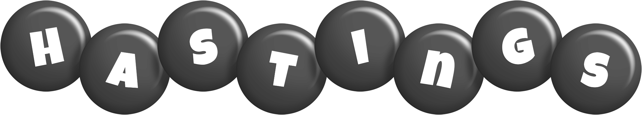 Hastings candy-black logo