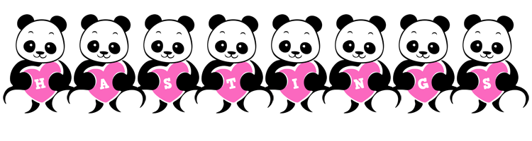 Hastings love-panda logo