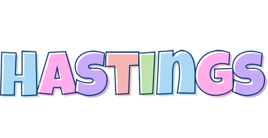 Hastings pastel logo