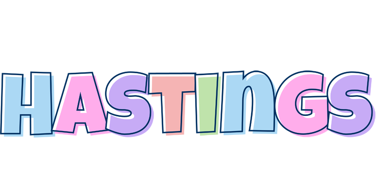 Hastings pastel logo