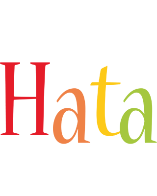 Hata birthday logo