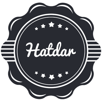 Hatdar badge logo