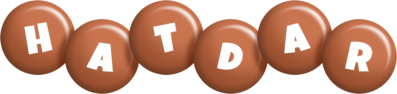 Hatdar candy-brown logo