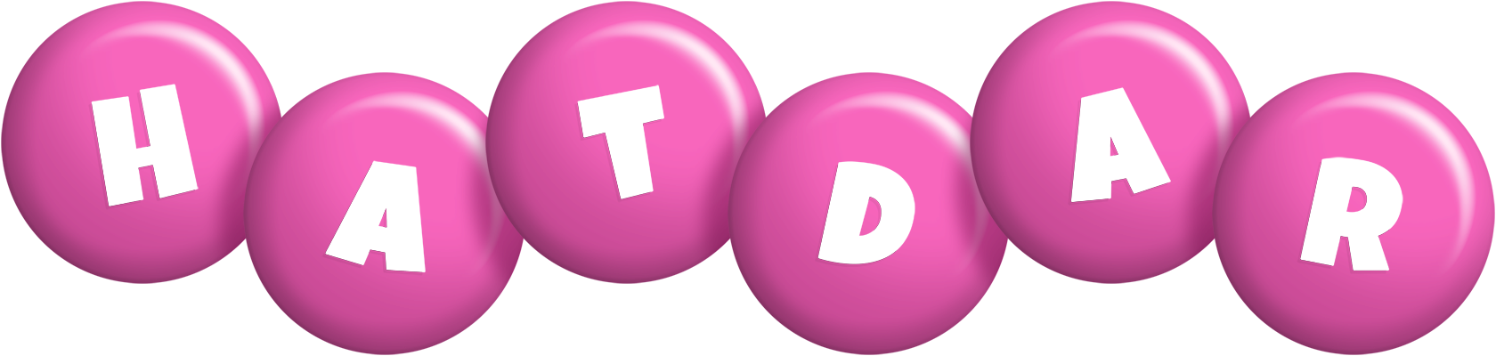 Hatdar candy-pink logo