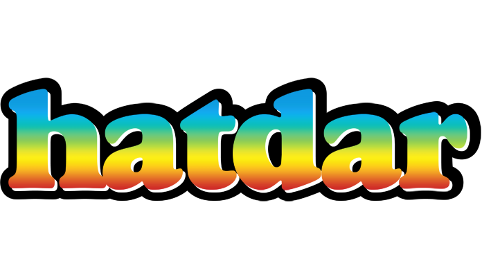 Hatdar color logo