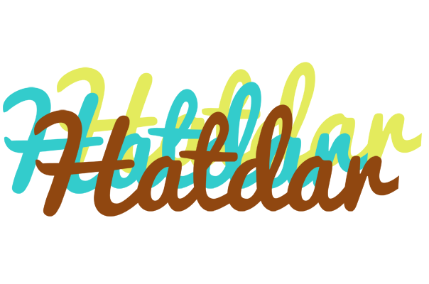 Hatdar cupcake logo
