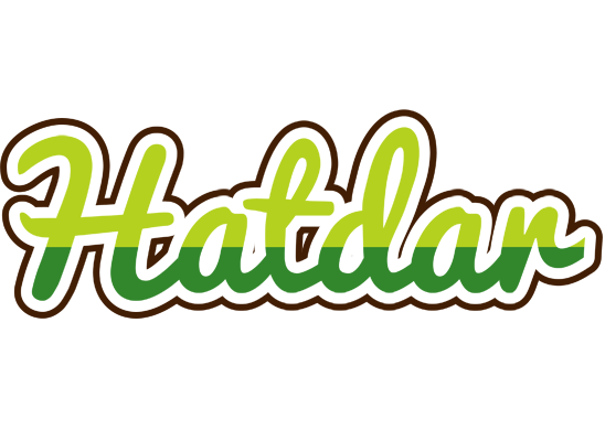 Hatdar golfing logo